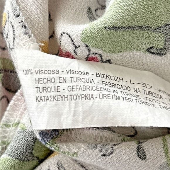 ZARA Floral Peplum Blouse | Boho Garden Vibes Size S - Picture 7 of 8